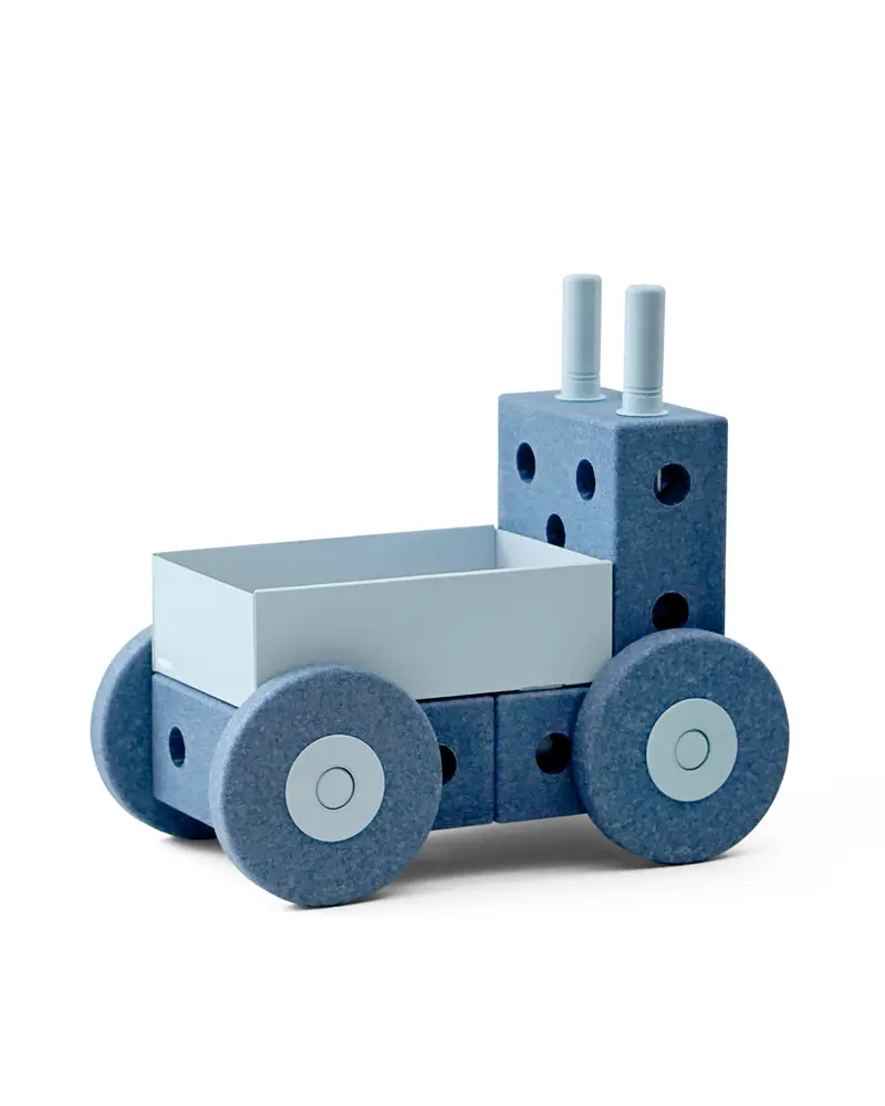 Gå-vagn 3-in-1 - Deep Blue/Sky Blue | Leksaker - Aktivitetsleksaker - Motorikleksaker | BabyMode
