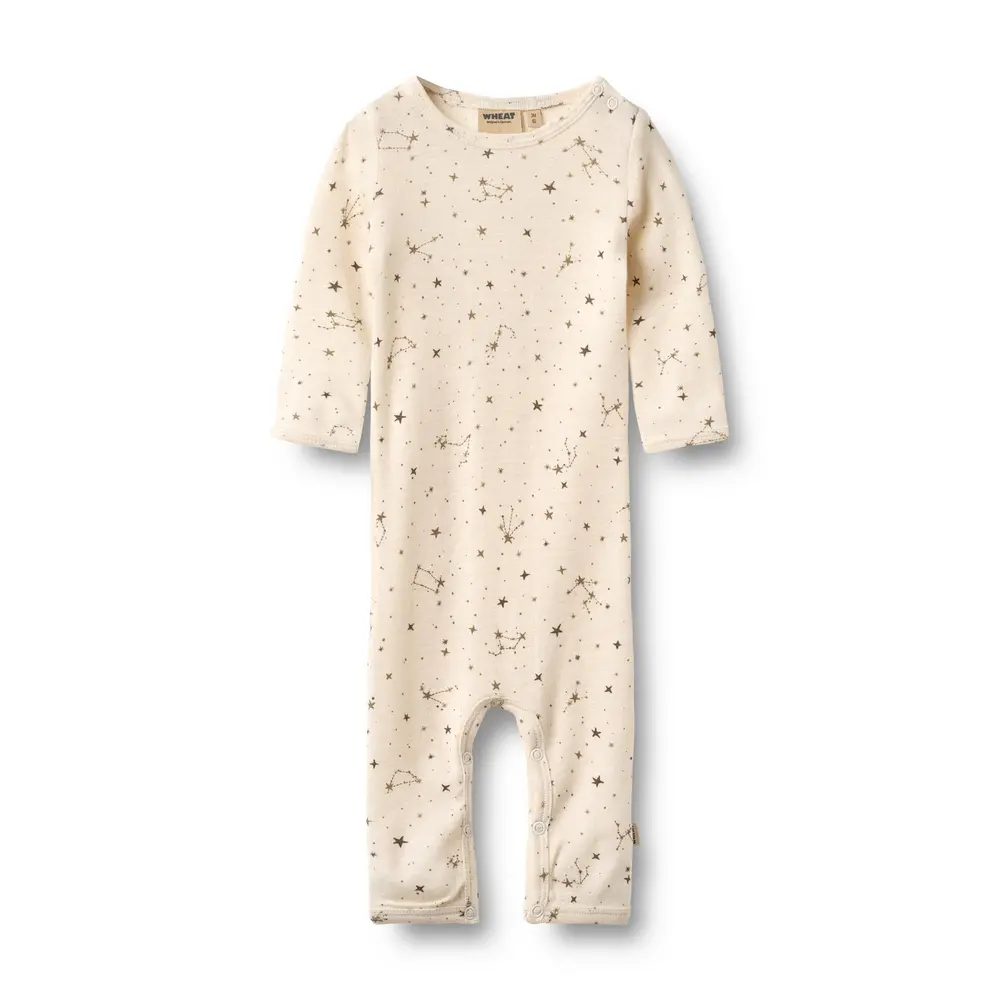Wheat Haven Ull Jumpsuit - Eggshell Stars - 68