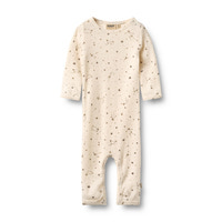 Wheat Haven Ull Jumpsuit - Eggshell Stars