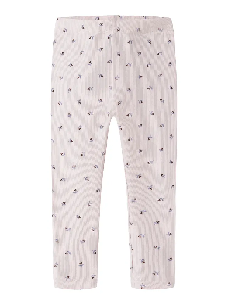 Name It Nicole Slim Leggings - Raindrops On Roses - 116