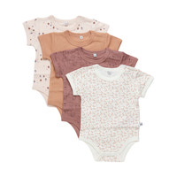 Kortärmad Body 4-pack - Burlwood