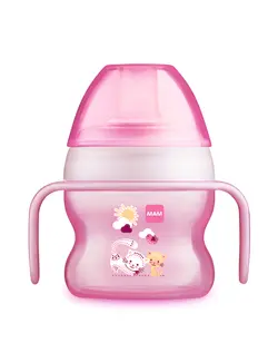 Pipmugg starter cup 150 ml - Rosa | Baby & Barn - Äta - Träningsmuggar & flaskor | BabyMode