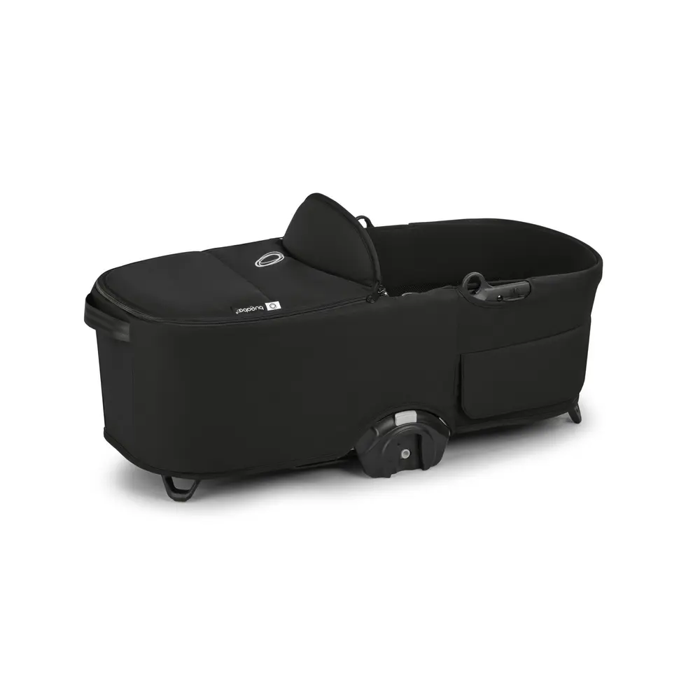 Bugaboo Dragonfly Liggdel - Midnight Black | Barnvagnar - Duovagnar - Liggdel för duovagnar | BabyMode