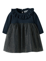 Rolia Stickad Klänning - Navy Blazer