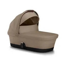 GAZELLE S Cot Almond Beige beige | Barnvagnar - Duovagnar - Liggdel för duovagnar | BabyMode