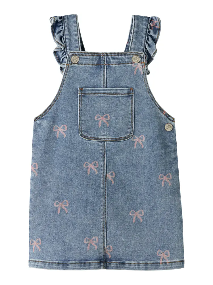 Name It Faith Spencer Klänning - Medium Blue Denim - 116