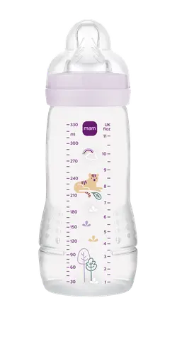 MAM Easy Active Baby Bottle 330ml - Pink
