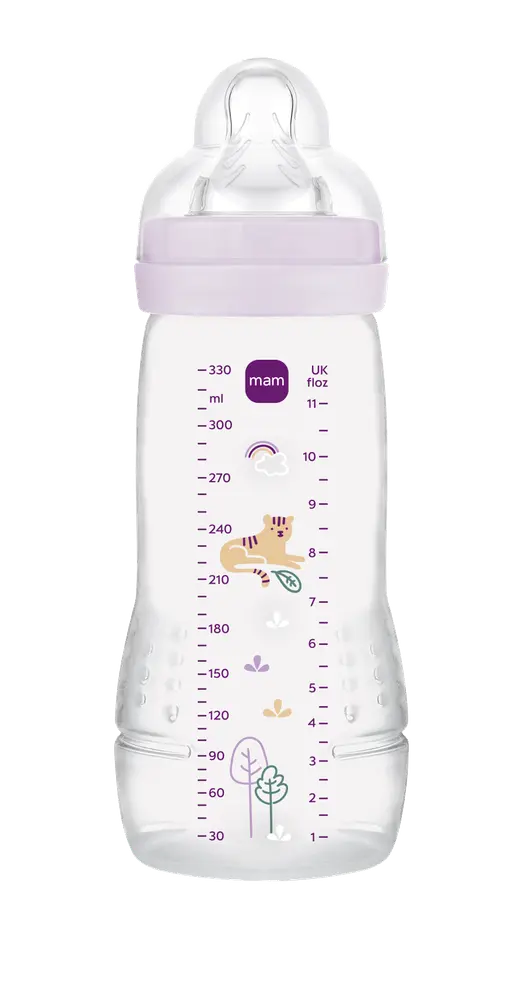 MAM Easy Active Baby Bottle 330ml - Pink | Baby & Barn - Äta - Nappflaskor | BabyMode