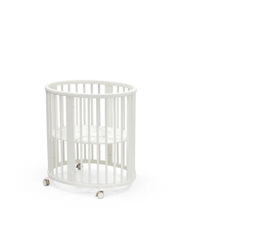 Stokke® Sleepi Mini V3 Spjälsäng - White | Barnrum - Barnsängar & vaggor - Spjälsängar | BabyMode