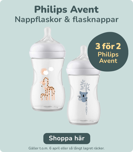 3 för 2 Philips avent nappflaskor & flasknappar