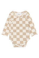 Theo Långärmad Wrap Body - Humus Check