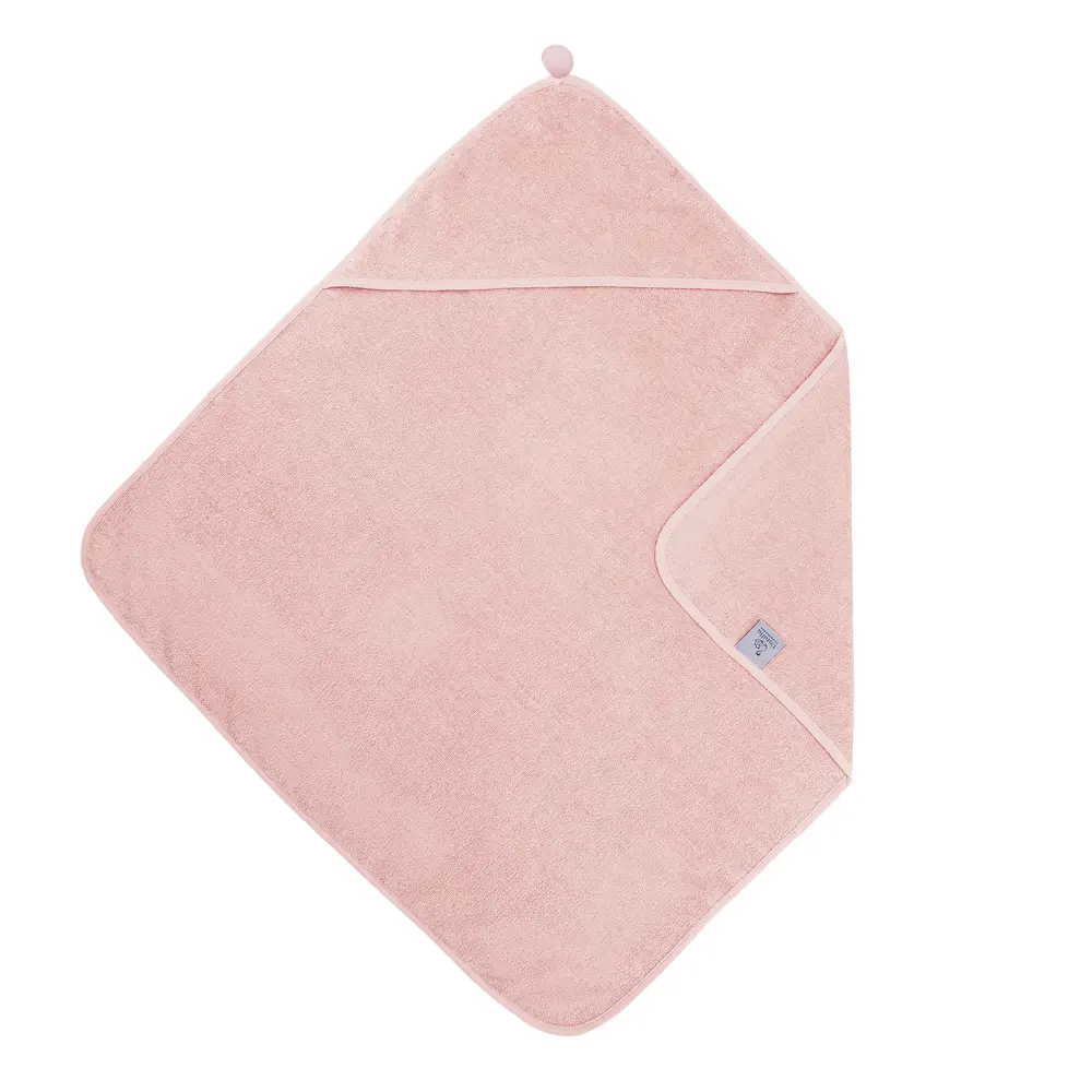 Badcape - Rose - Oeko-Tex | Baby & Barn - Sköta - Badrockar, ponchos & badlakan | BabyMode
