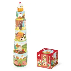 Farm My First Pyramid | Leksaker - Byggsatser & LEGO - Stapling av block | BabyMode