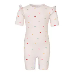 Baddräkt - Hearts - Cream