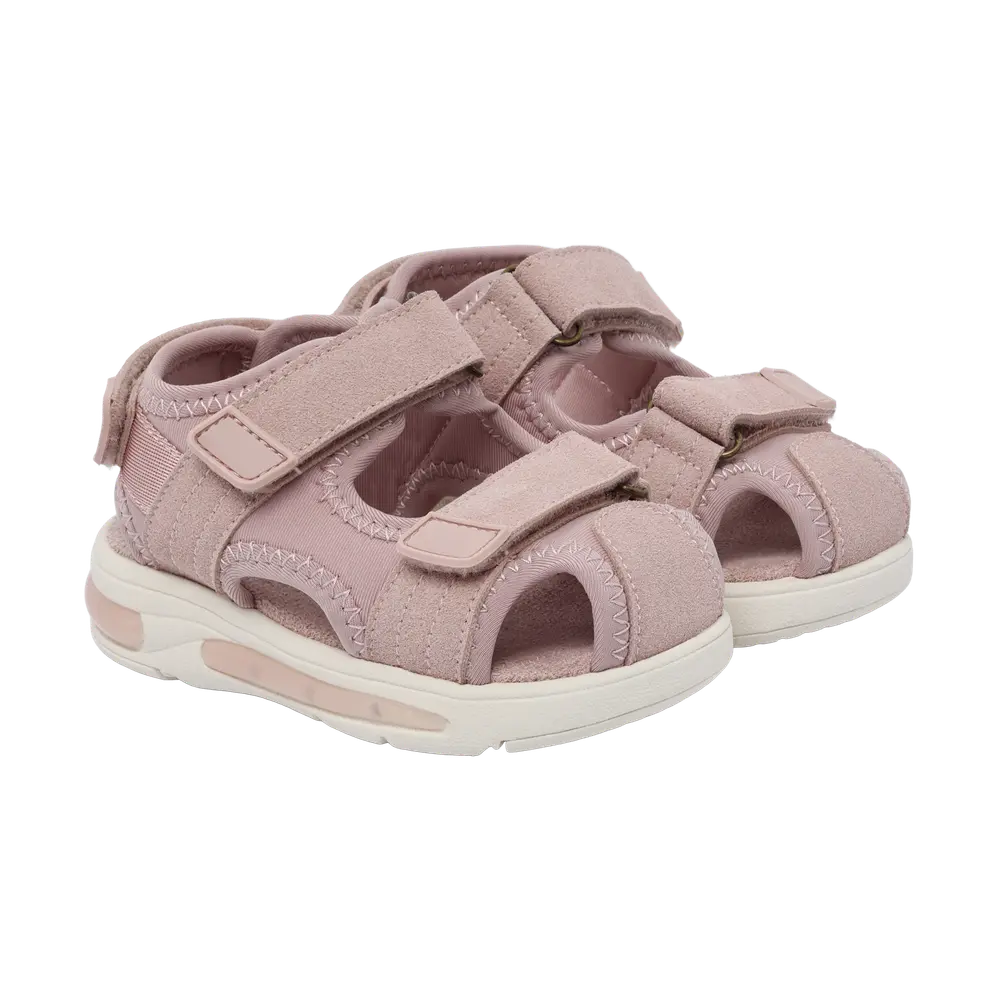 Sandal Velcro m. Ljus - Sepia Rose - 24 | Barnskor - Sandaler - Sandaler med lampor | BabyMode