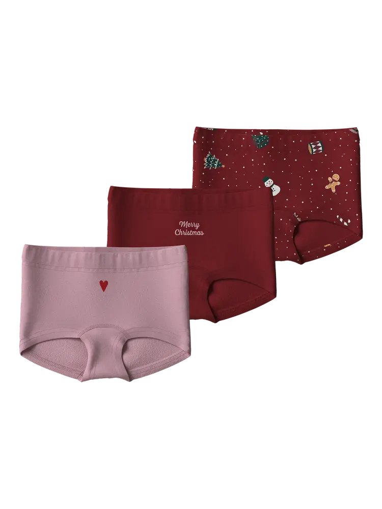 Name It Vismas Trosa 3-Pack - Red Dahlia - 92