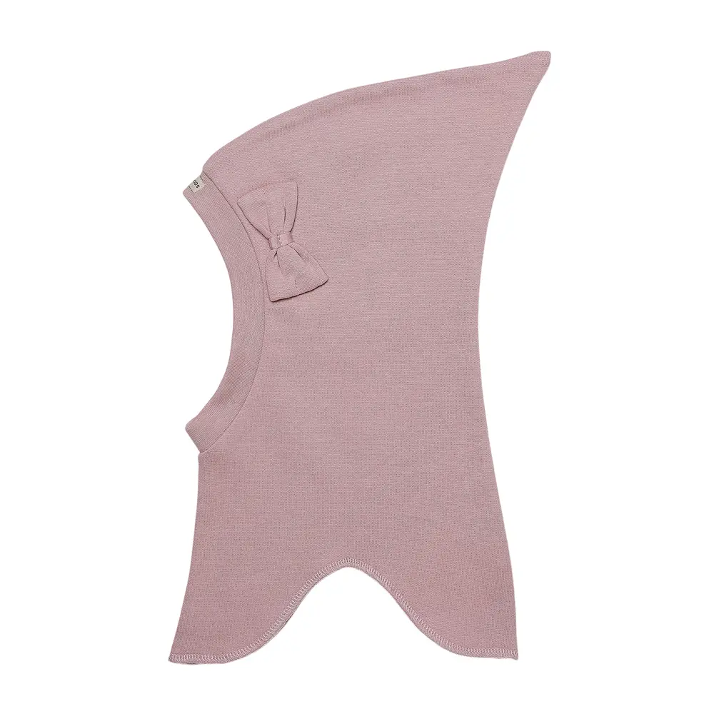 Balaclava m. Rosett - 81 - XS | Barnkläder - Mössor, vantar och tossor - Mössor & balaclavas | BabyMode