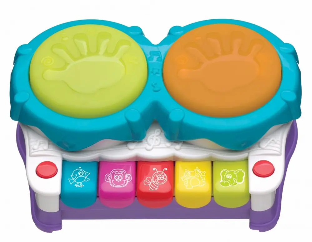 2 In 1 Light Up Music Maker | Leksaker - Kreativ lek - Musikaliska leksaker | BabyMode