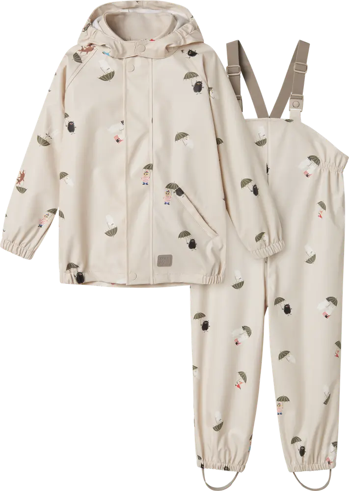 Oddy Regnset - Rainy Moomin - 104/110 | Barnkläder - Ytterplagg - Regnkläder | BabyMode