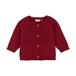 Stickad Kofta - Syrah | Kläder - Toppar - Koftor, västar & tröjor | BabyMode