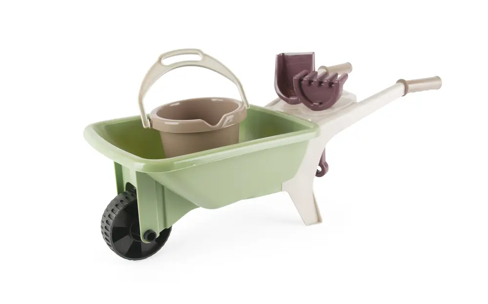 Skottkärra med Planteringskit Green Garden | Leksaker - Utomhuslek - Trädgårdslek - Havslek | BabyMode