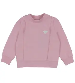 Pintuck Sweatshirt - Pink Nectar | Kläder - Toppar - Koftor, västar & tröjor | BabyMode