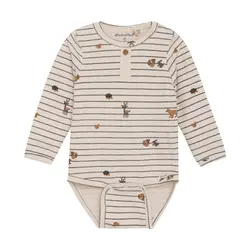 Långärmad Body - Sandshell | Kläder - Temakläder - Julkläder | BabyMode