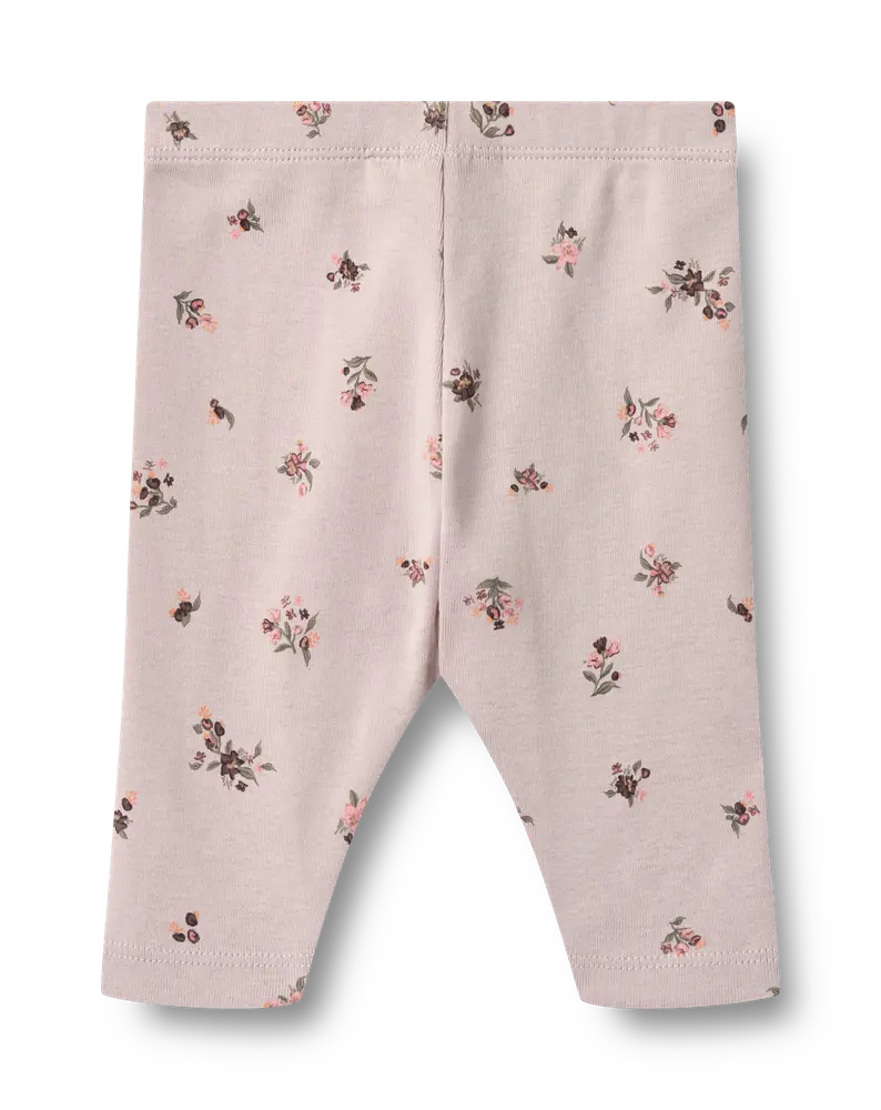 Silas Jersey Byxor - Soft lilac flowers - 9 MDR. | Barnkläder - Underdelar - Byxor | BabyMode