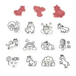Unicorn Stampinoo - 15 stämplar | Leksaker - Kreativ lek - Kreativa set | BabyMode