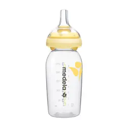 Calma Matningsnapp Med Flaska 250 Ml | Baby & Barn - Äta - Nappflaskor | BabyMode