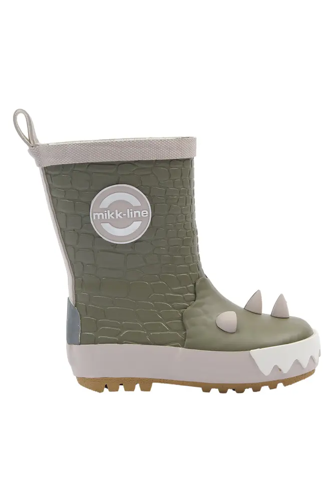 Gummistövlar - 3D Drake - Dusty Olive - 29 | Barnskor - Gummistövlar - Korta gummistövlar | BabyMode