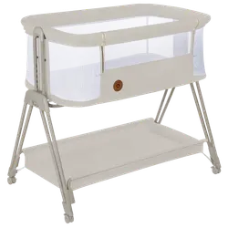 Luna Vagga - Beige | Barnrum - Barnsängar & vaggor - Bedside Crib | BabyMode