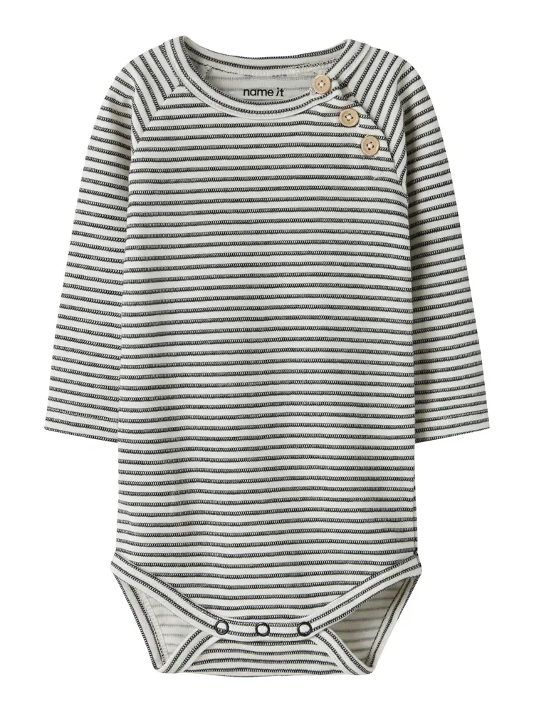 Bripo Långärmad Body - Navy Blazer - 62 | Barnkläder - Bodys & overaller - Långärmad body | BabyMode