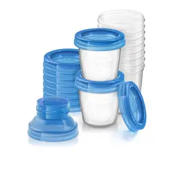 VIA Förvaringsmuggar 10-pack 180 ml | Baby & Barn - Äta - Matlådor & vattenflaskor | BabyMode