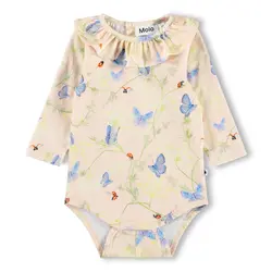 Freya Långärmad Body - Butterflys Cloud