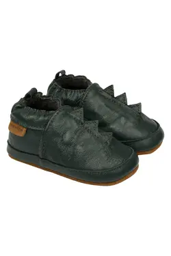 Läder tofflor Dino - Darkesst sprouse | Skor - Inneskor & tofflor - Tofflor | BabyMode