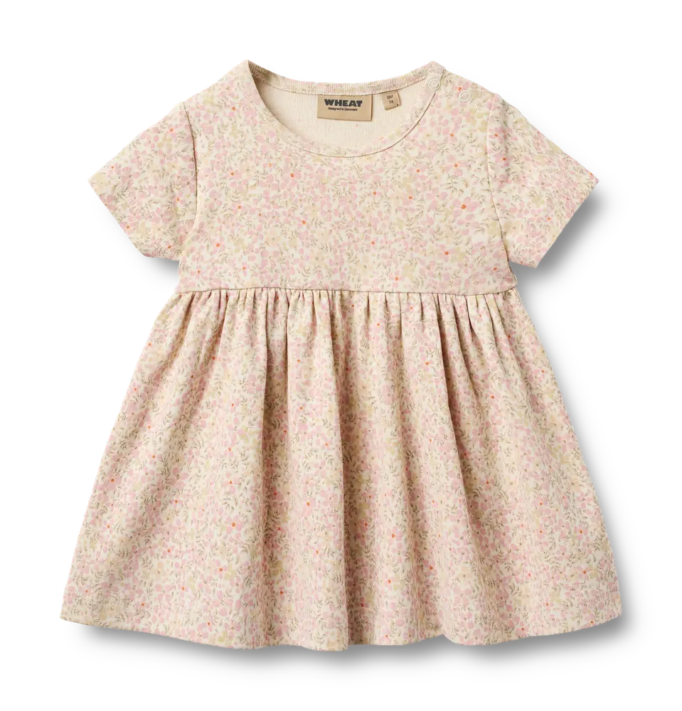 Nova Klänning - Coral flowers - 68 | Barnkläder - Toppar - Klänningar | BabyMode