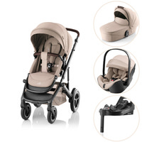 SMILE 5Z Style inkl. liggdel, babysafe pro och vario-bas – Teak