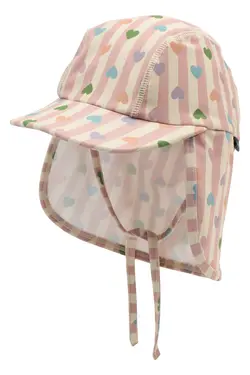 UV hatt – recycled - Heart AOP | Barnkläder - Badkläder - Badtillbehör | BabyMode