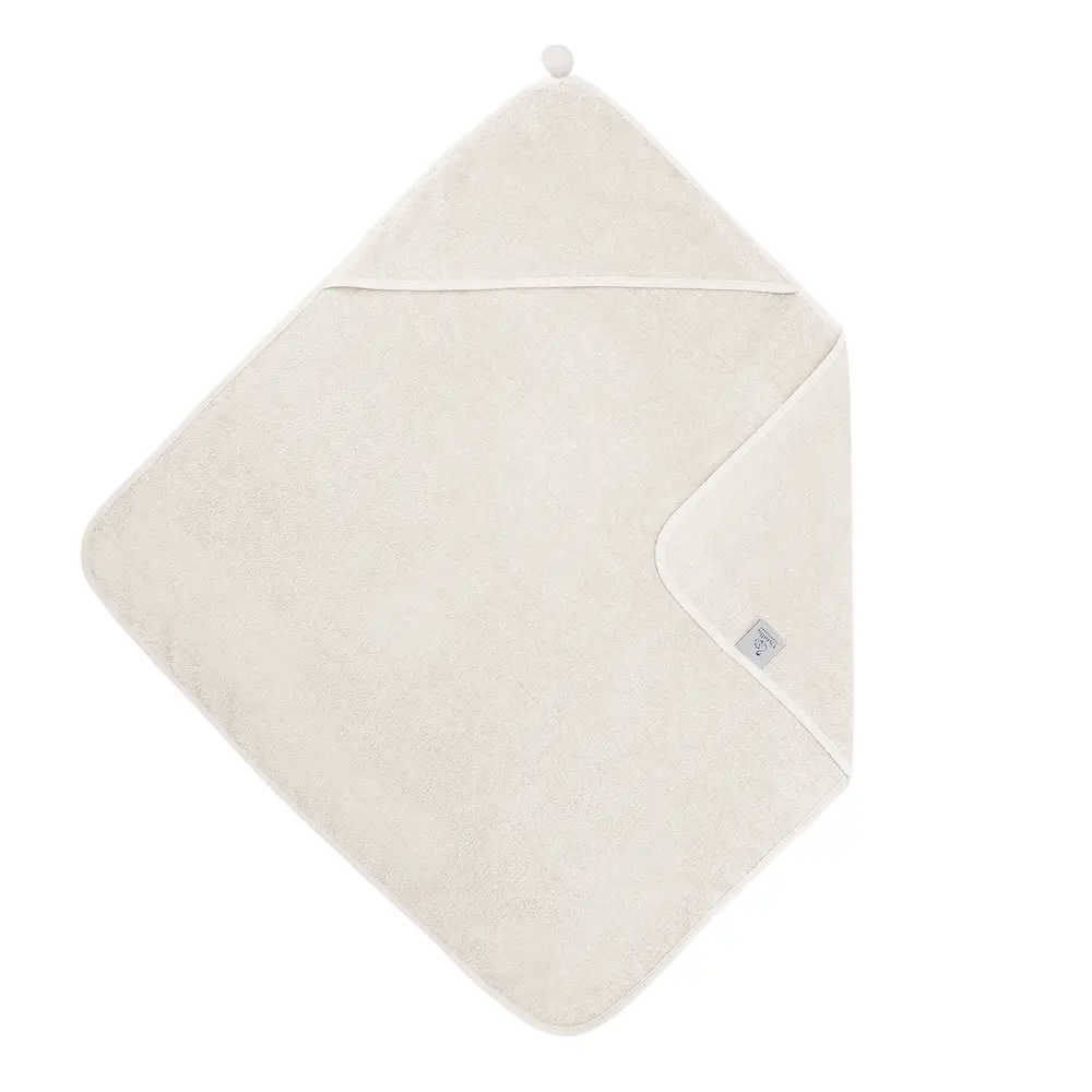 Badcape - Vanilla Cream - Oeko-Tex | Baby & Barn - Sköta - Badrockar, ponchos & badlakan | BabyMode