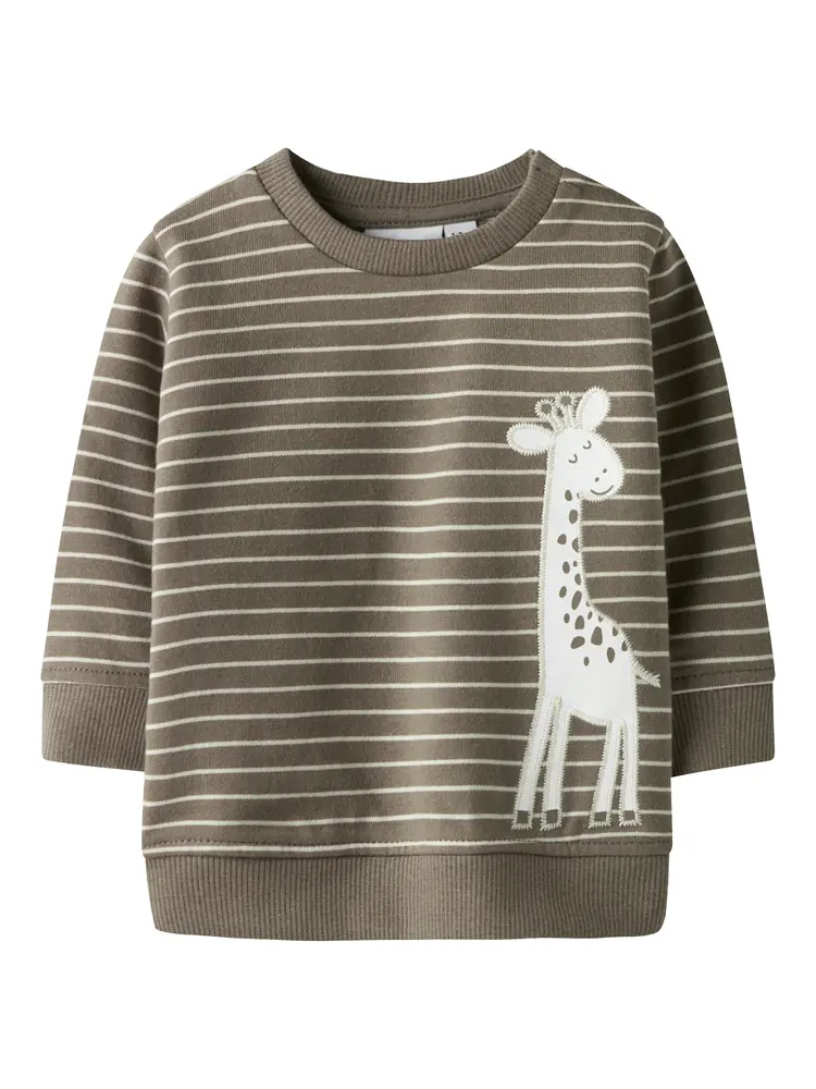 Tut Sweatshirt - Walnut - 86 | Barnkläder - Toppar - Koftor, västar & tröjor | BabyMode