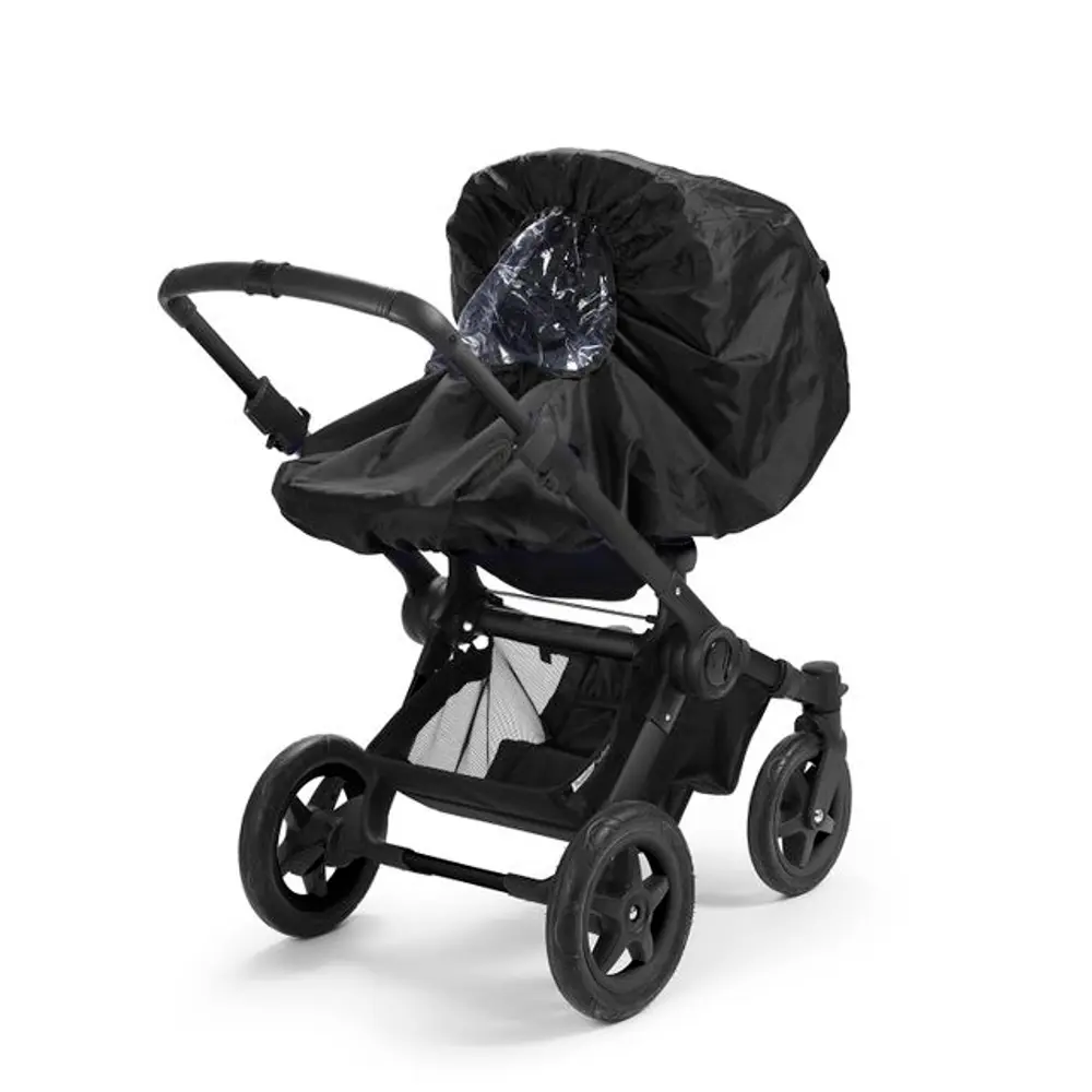Elodie Details Regnskydd - Brilliant Black | Barnvagnar - Barnvagnstillbehör - Regnskydd & myggnät | BabyMode