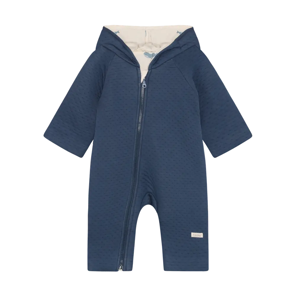 Overall m. Foder - Vintage Indigo - 80 | Barnkläder - Ytterplagg - Barnvagnsoveraller | BabyMode