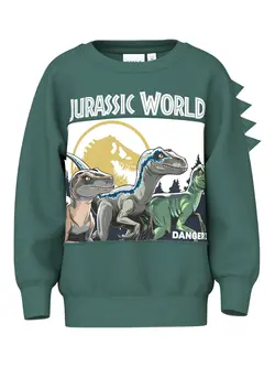 Oswald Jurassic Sweatshirt - Bistro Green | Kläder - Toppar - Koftor, västar & tröjor | BabyMode