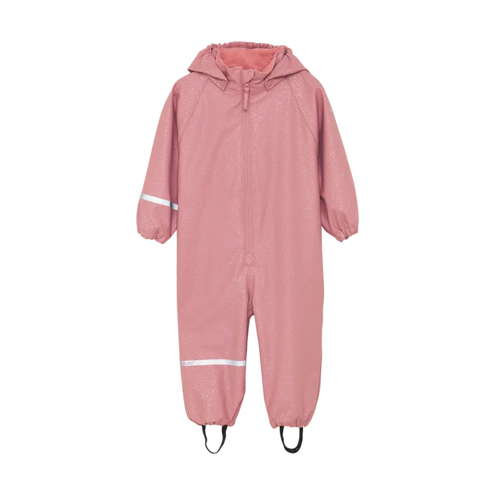 Regndräkt m. Glitter Tryck - Nostalgia Rose - 70 | Barnkläder - Ytterplagg - Regnkläder | BabyMode
