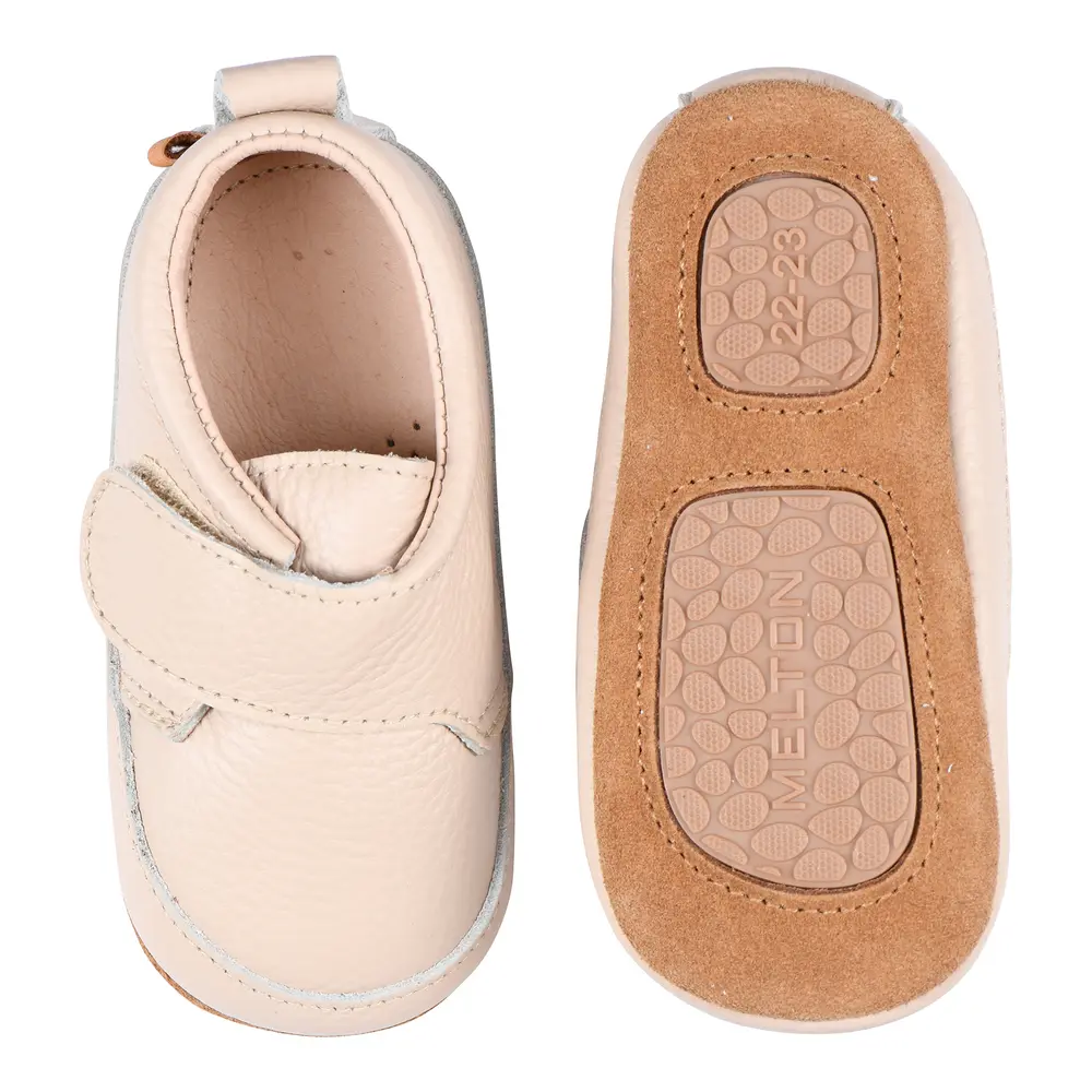 Luxury Lädertofflor - Oxford Tan - 20/21 | Barnskor - Inneskor & tofflor - Tofflor | BabyMode