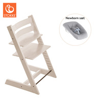 Tripp Trapp Stol & Newborn Set - Whitewash