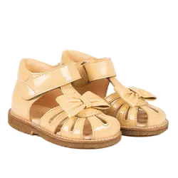 Lära-gå-Sandal med Rosett & Velcro - 2706 | Skor - Sandaler - Sandaler med sluten tå | BabyMode