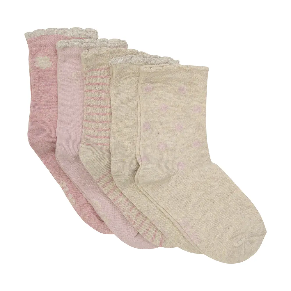 Mönstrade Strumpor 5-pack - 605 - 23/26 | Barnkläder - Strumpor & strumpbyxor - Strumpor | BabyMode