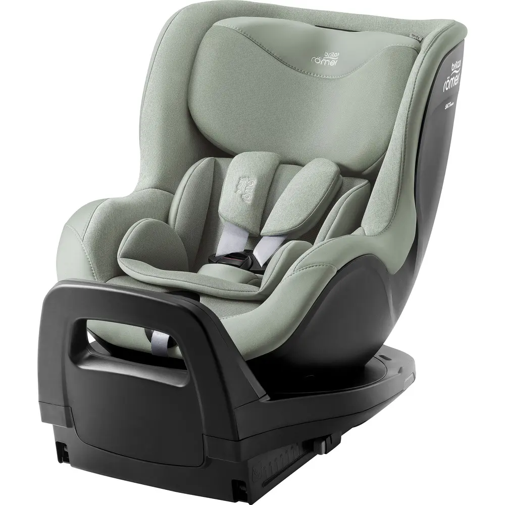Britax Römer Dualfix Pro M Style Bilbarnstol - Sage Green | Bilbarnstolar - Bakåtvända bilbarnstolar 9-36 Kg - Bakåtvända bilbarnstolar upp till 23 kg | BabyMode